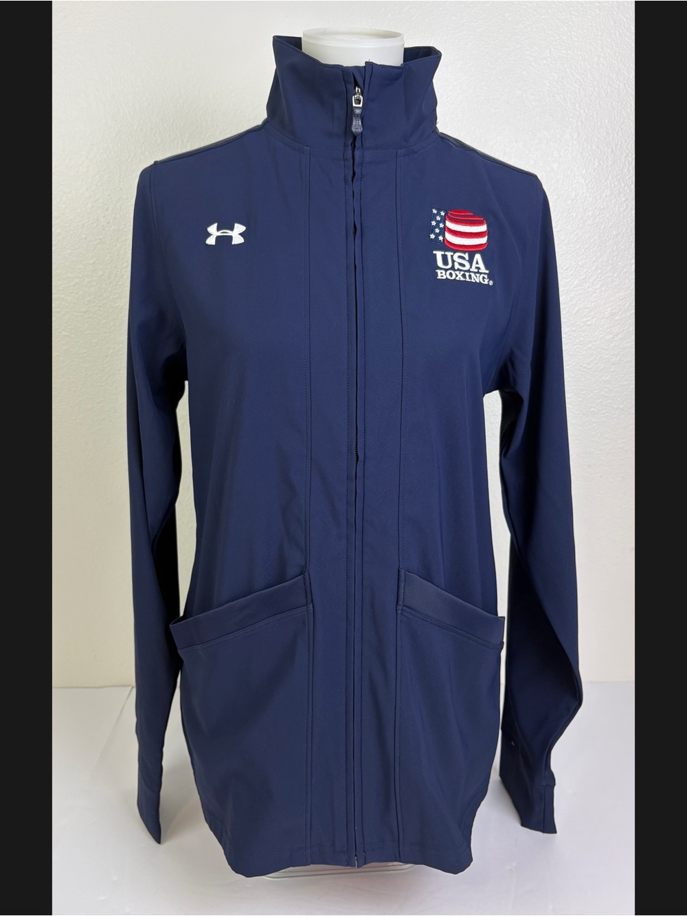 Women's Under Armour USA Boxing Team
Jacket Navy Medium NWT 1258832